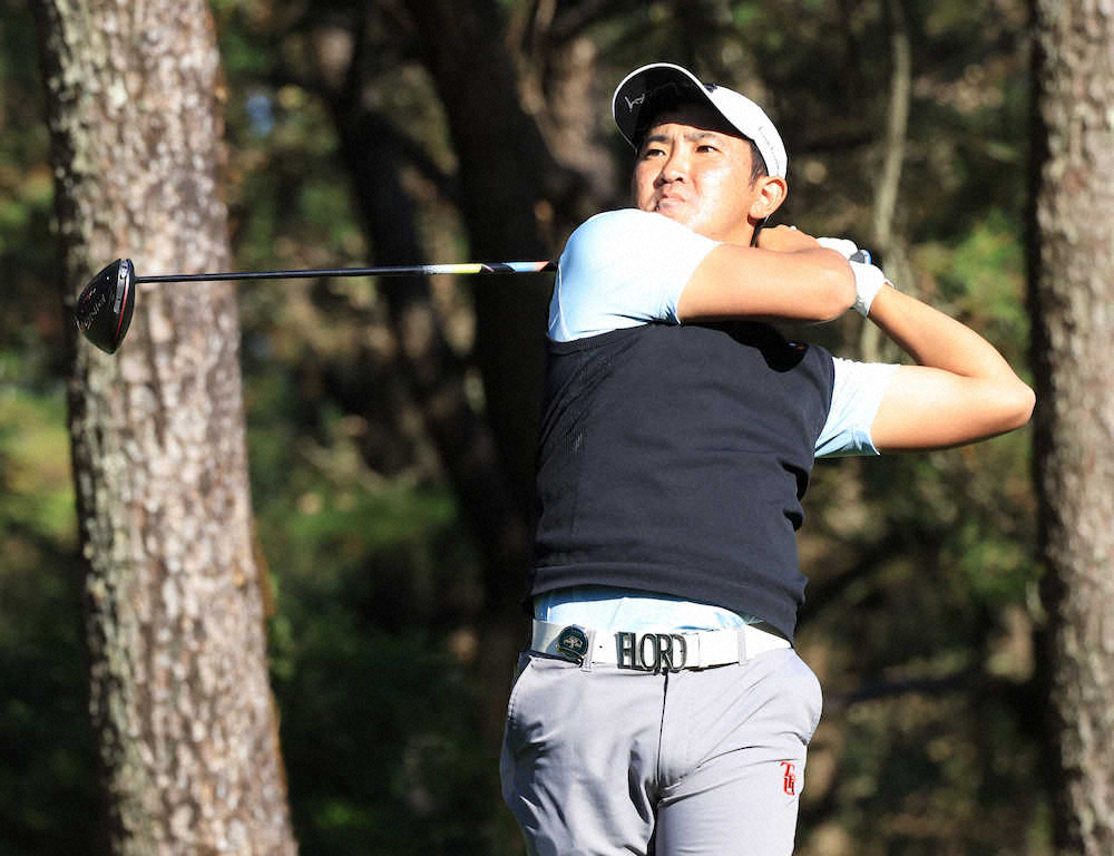 【画像・写真】金谷、首位と1打差3位　プロ初Vへ「自分も優勝して名を刻みたい」