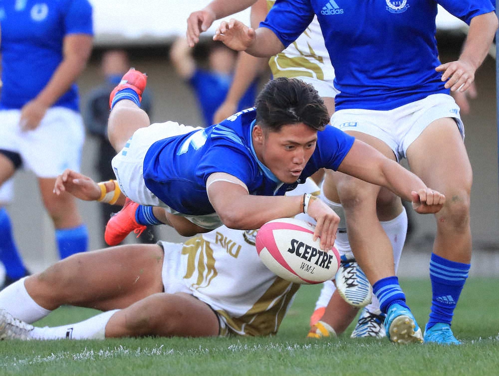 【画像・写真】東海大、トライ合戦制して3季連続10度目の優勝へ王手