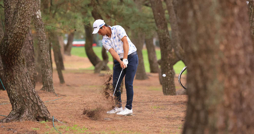 【画像・写真】石坂「悔しい」プロ初勝利あと一歩　V金谷と高校1年以来のラウンド「楽しかった」