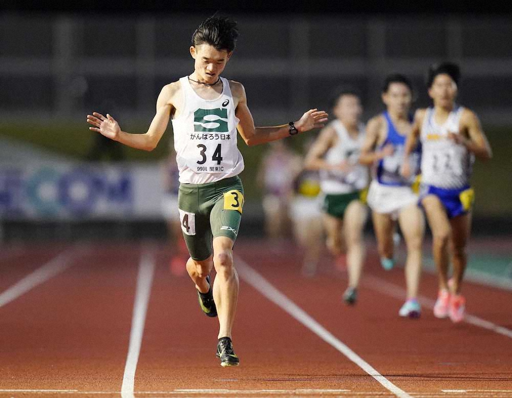 【画像・写真】男子5000メートル　高瀬桂が1部優勝タイム超えV　関東学生対校選手権