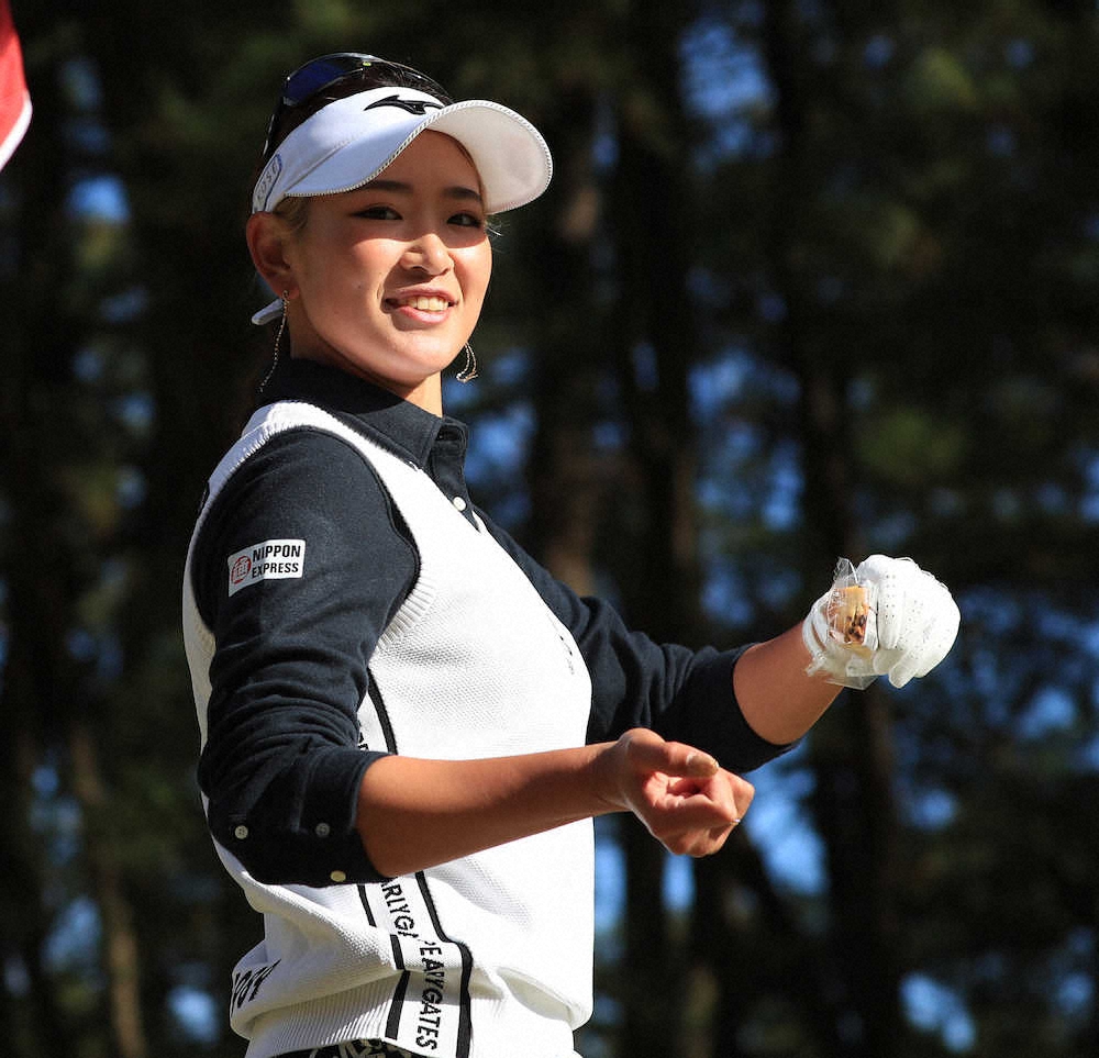 【画像・写真】英莉花、初完全V王手！メジャー連勝へ“黄金世代”の意地「強気でいきたい」