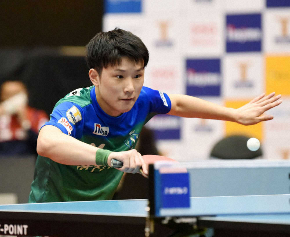 【画像・写真】張本、腰痛強行出場も敗戦「出せるプレーの中での結果。全然、後悔はしていない」