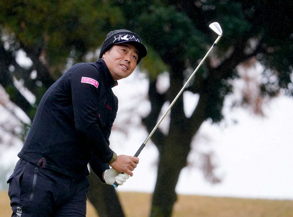 【画像・写真】42歳の谷原秀人　ベストスコア67で3位浮上　4年ぶり勝利へどん欲「いくつになっても勝ちたい」