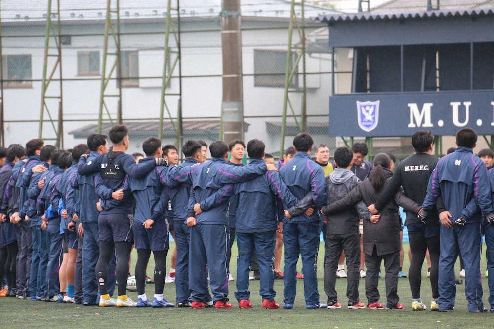 【画像・写真】明大、対抗戦連覇へ紫紺結束　6日早明戦、箸本主将「相手の方が強いと思ってチャレンジ」