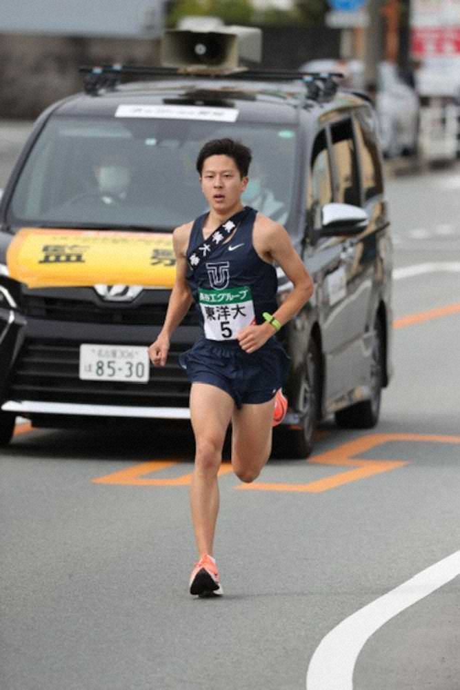 【画像・写真】東洋大・宮下“4代目・山の神”に意欲「100％の力を出し切りたい」