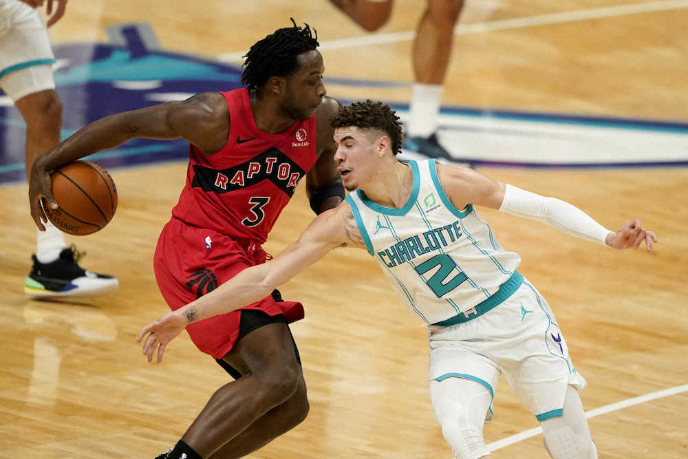 【画像・写真】ラプターズの渡辺雄太がプレシーズン初戦に出場　ホーネッツ戦で5得点＆4リバウンド