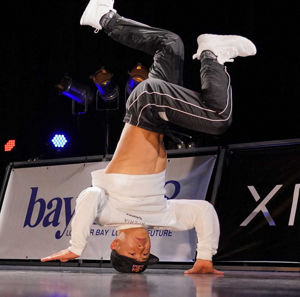 【画像・写真】ブレイクダンス・男子エース半井重幸　今年の漢字は「始」　「ここからがスタート」