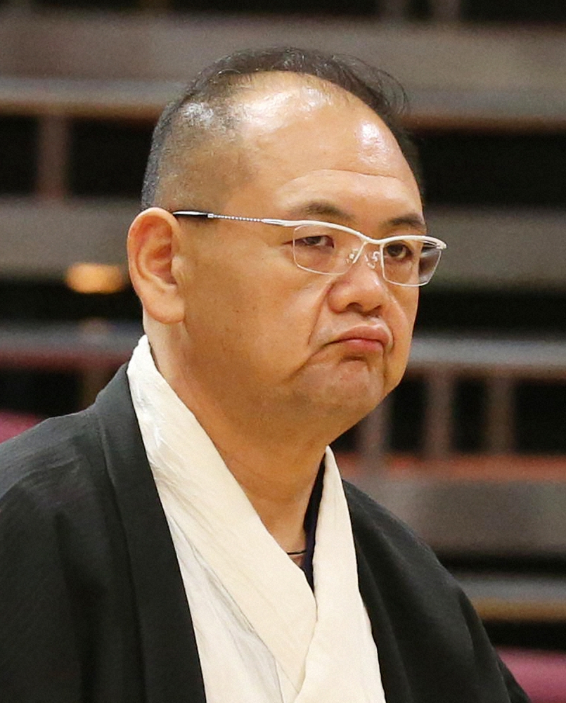 【画像・写真】湊親方（元幕内・湊富士）