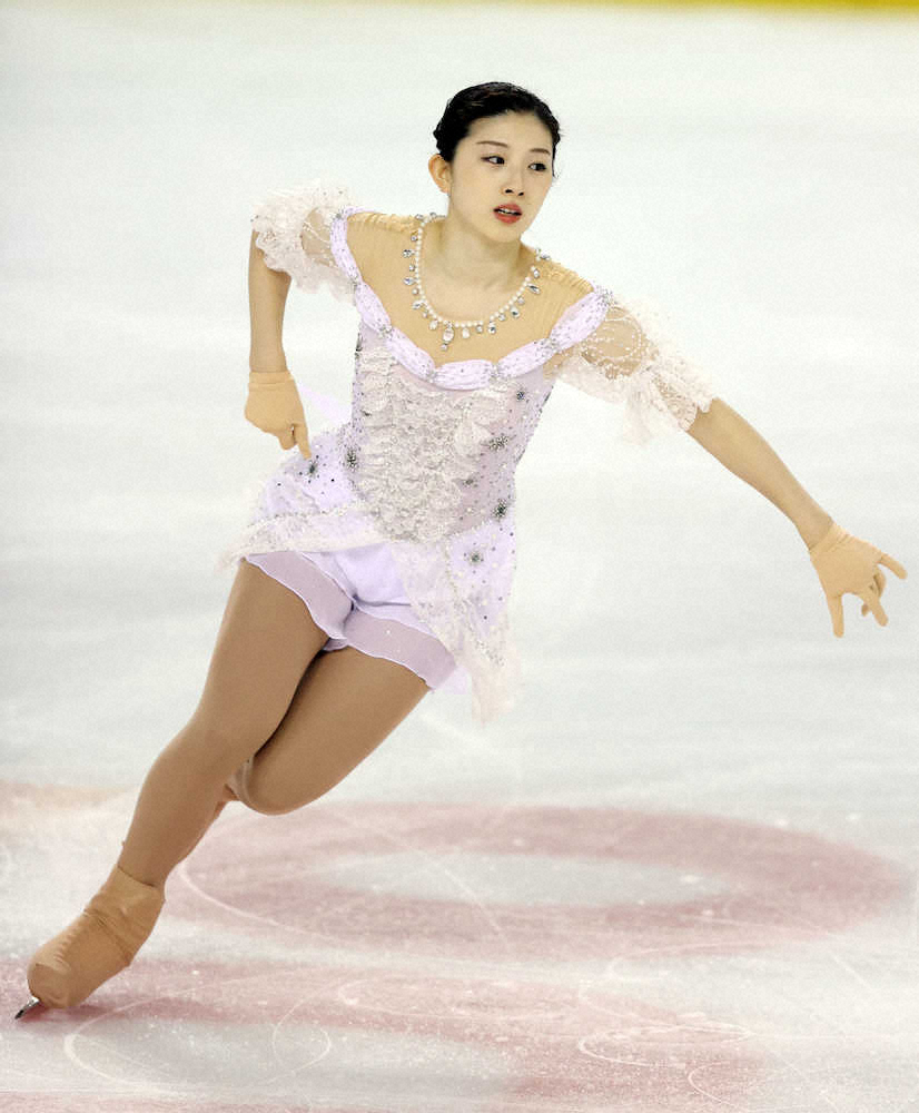【画像・写真】永井優香、最後の全日本で58・99点「ただただ、スケートを楽しもう」