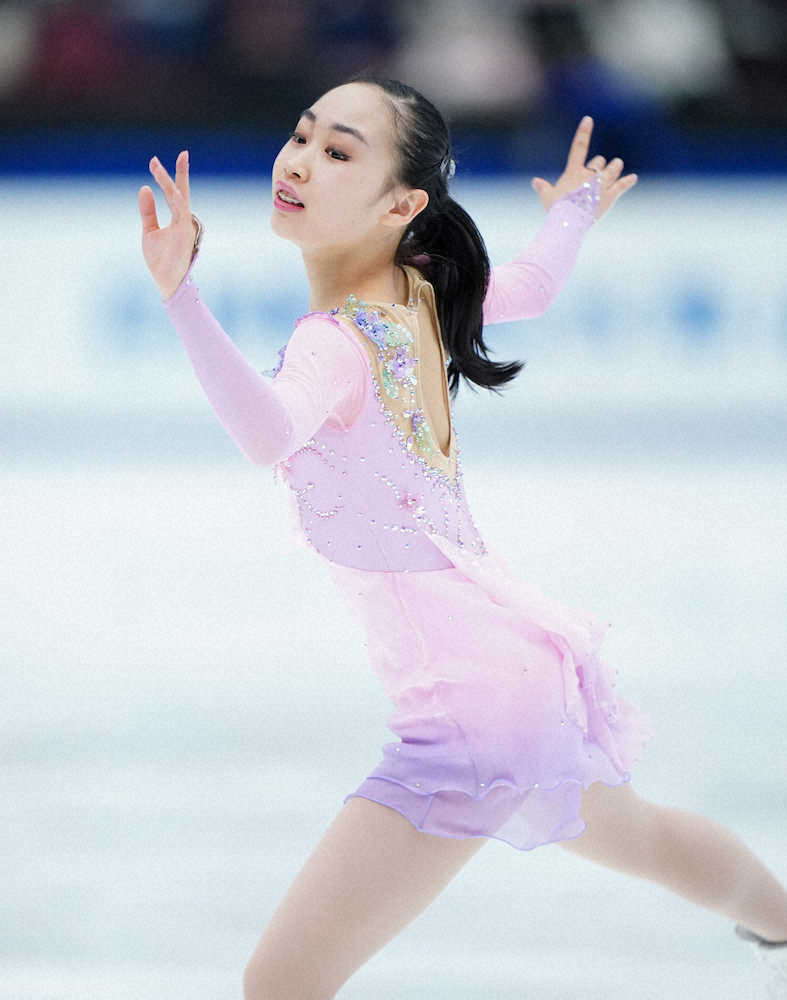 【画像・写真】松生理乃「特別な緊張感を感じた」女子SP第3Gコメント
