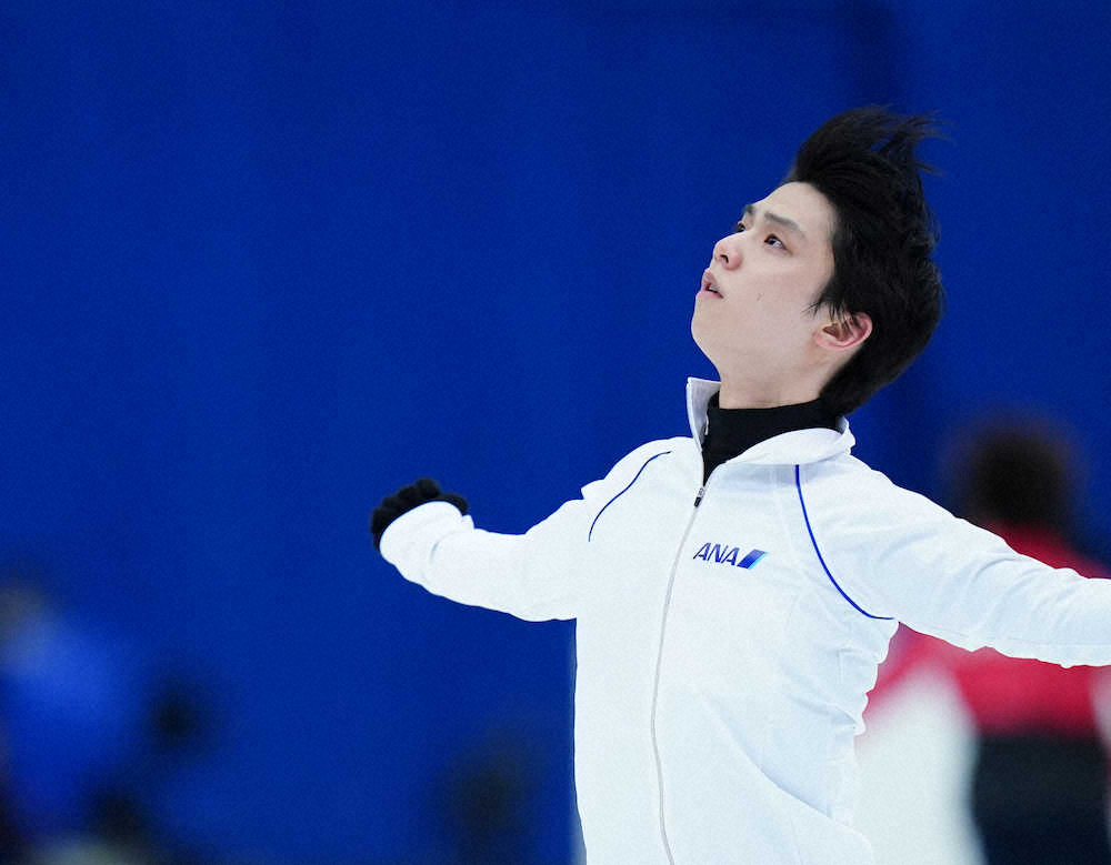 【画像・写真】羽生結弦、フリーへ4回転好調　「天と地と」午後9時3分オンエア