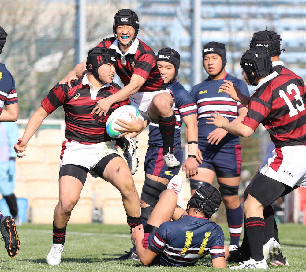 【画像・写真】早実　4元号出場飾る歴史的勝利、低くて速い「ワセダラグビー」で圧勝