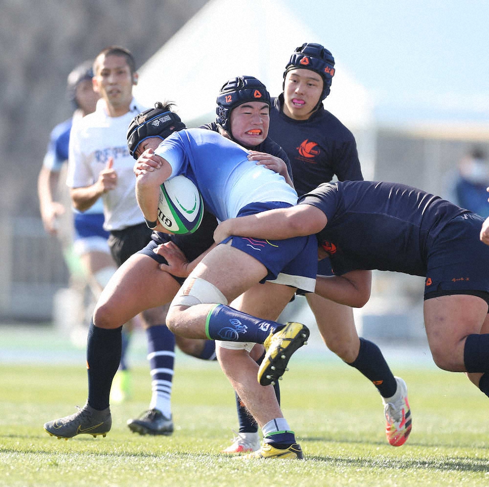 【画像・写真】学法福島　一度は逆転も聖地初白星ならず、モール攻撃には手応え