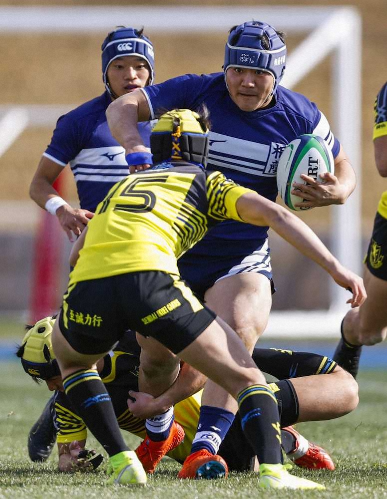 【画像・写真】桐蔭学園　8トライ圧勝、準々決勝は前回決勝の相手・御所実と対戦