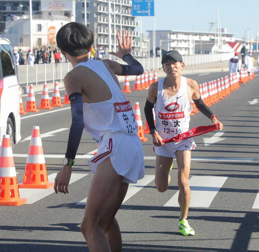 【画像・写真】中大19位　3区・吉居“箱根の洗礼”デビュー…区間15位に号泣