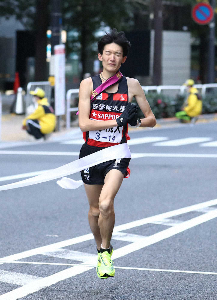 【画像・写真】国学院大　爆発力欠け9位、前田監督「次は勝負の年」来季見据える
