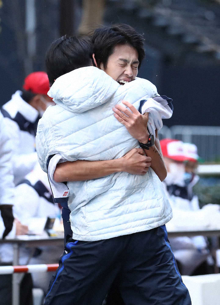 【画像・写真】東京国際大10位　佐伯「人生最後のレース」で区間賞、ビンセントMVP