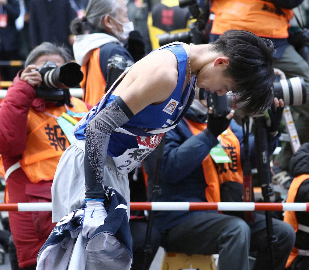 【画像・写真】東海大　8区以降失速　2年ぶり総合V届かず5位も両角監督「底上げはできている」