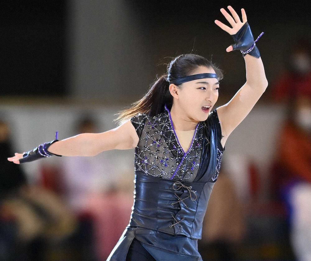 【画像・写真】坂本花織「今年も私らしく」元気に初舞い　名古屋フェスティバル