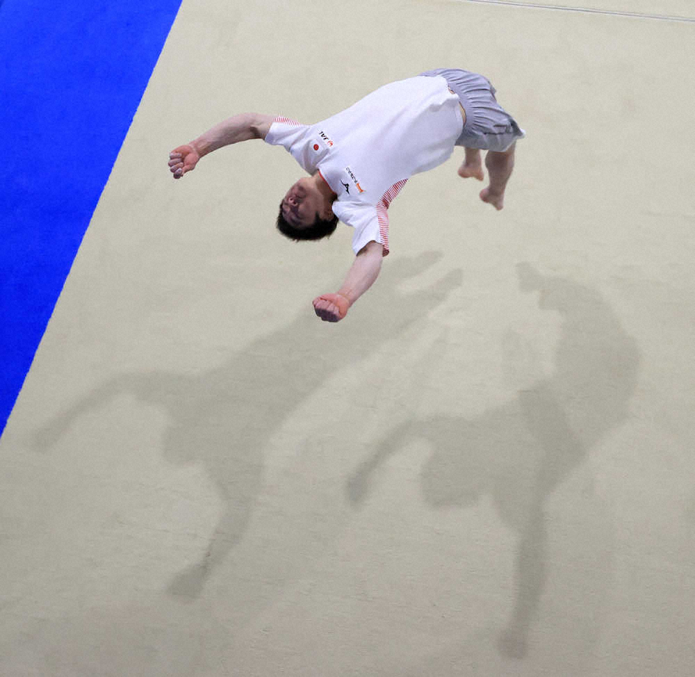【画像・写真】体操・白井が本格始動　21年のテーマは“楽”　今季初戦4月の全日本「凄く楽しみ」