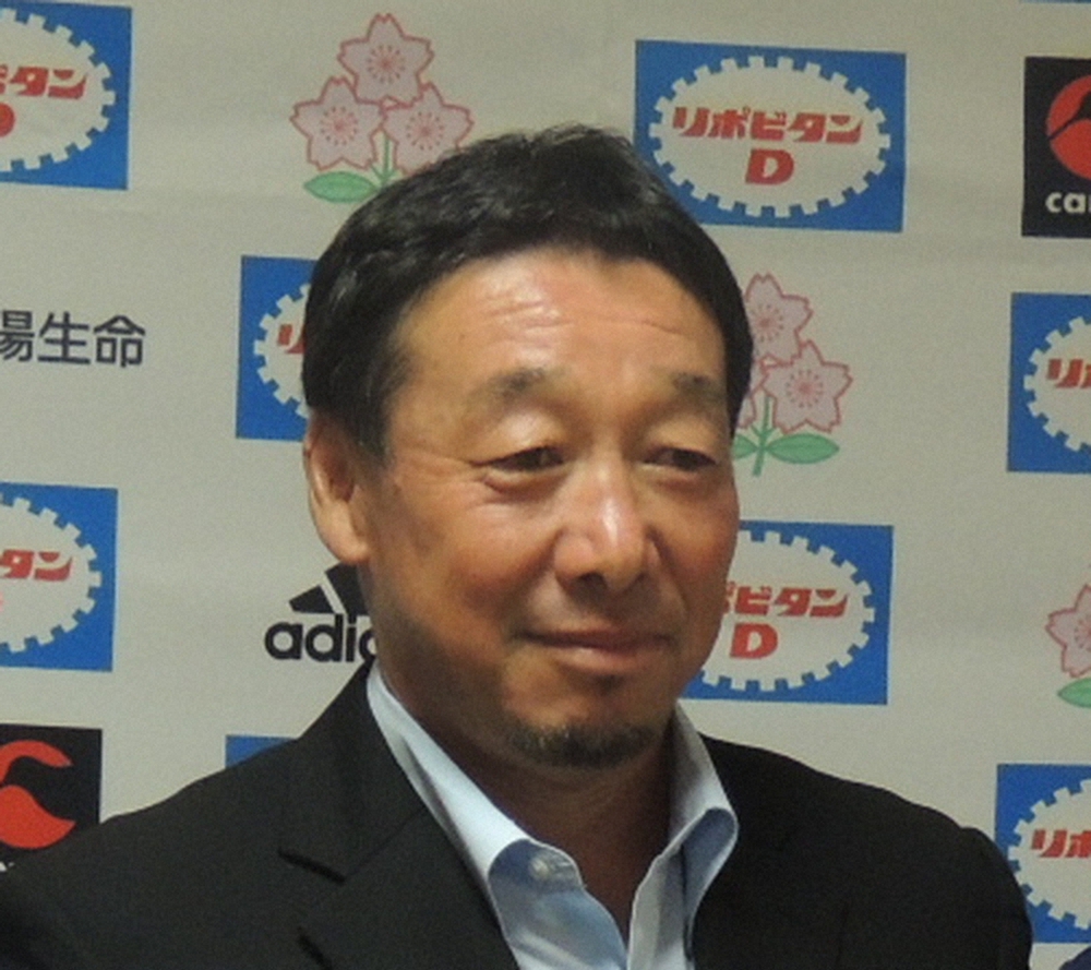 ラグビー元日本代表監督で、関西協会会長の萩本光威氏