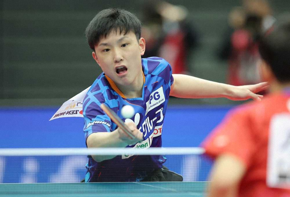 【画像・写真】張本　8強で敗退…チョレイ&実力出せず「負けた悔しさより疲れの方が大きくて」