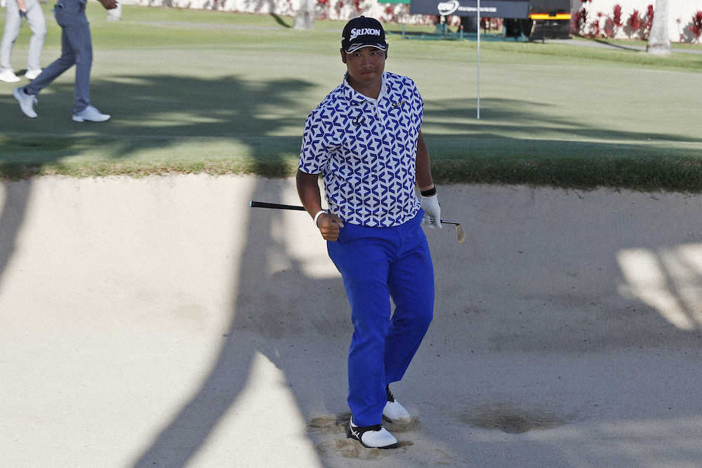 【画像・写真】松山英樹　首位と5打差13位　バーディー締めで最終日へ「楽しみ」