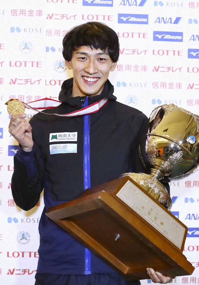 【画像・写真】男子・渡辺は2年連続、女子・山名は初の総合V　ショートトラック全日本選手権