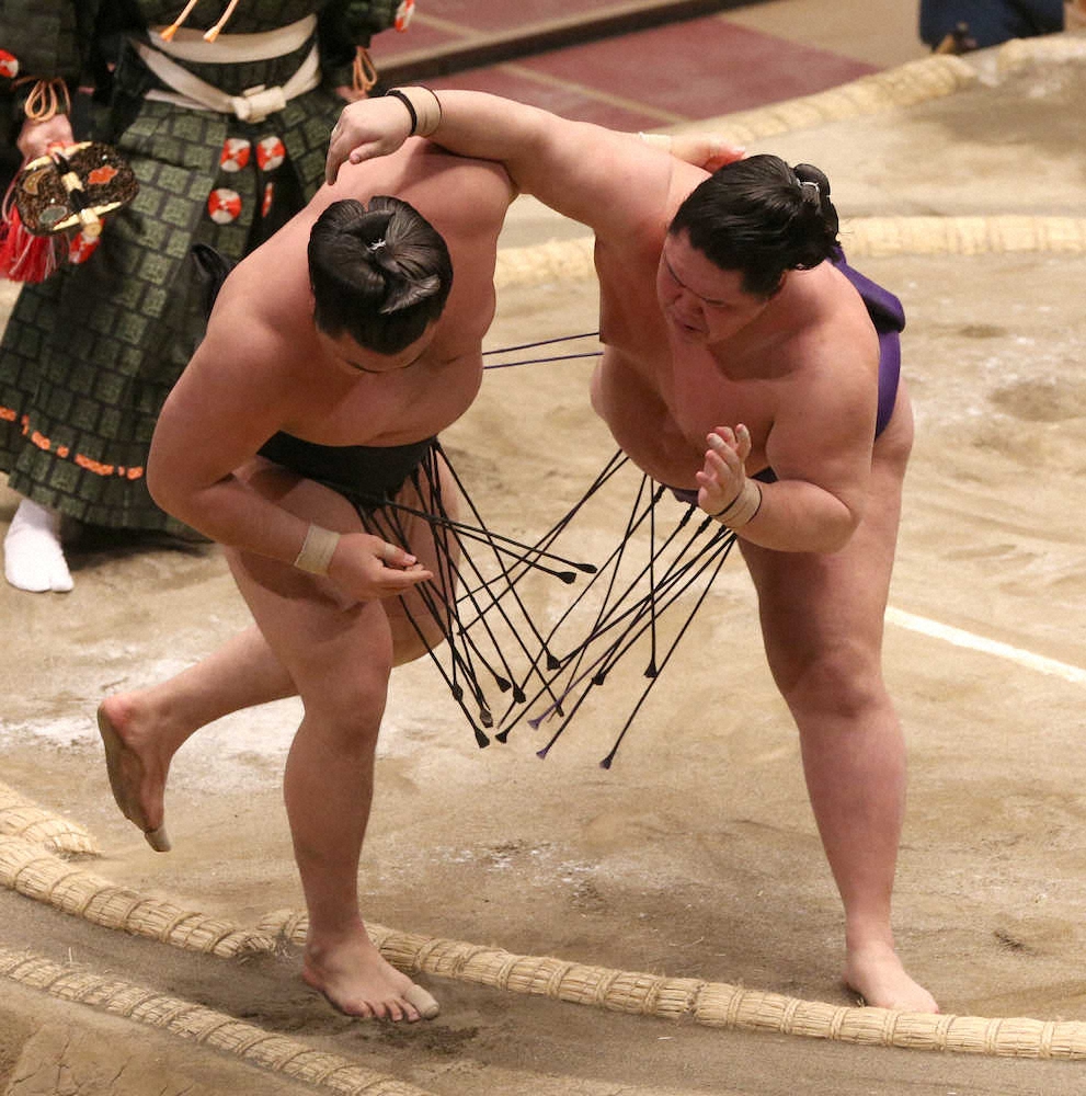 【画像・写真】明生「落ち着いていけました」3敗死守　初場所は入門から9年で6度勝ち越し