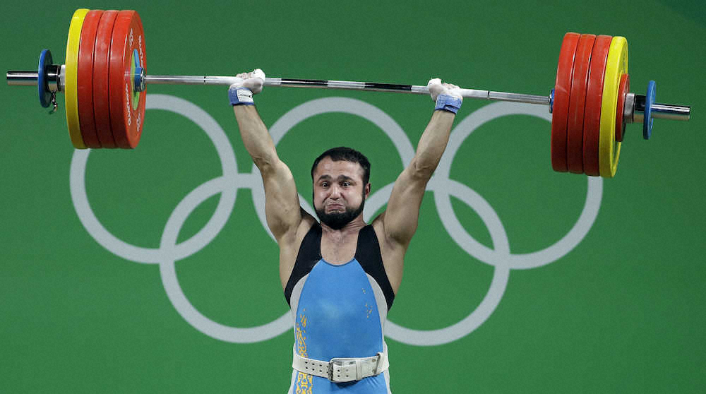 【画像・写真】リオ五輪重量挙げ金・ラヒモフらドーピング違反　尿検体すり替え、暫定的資格停止処分