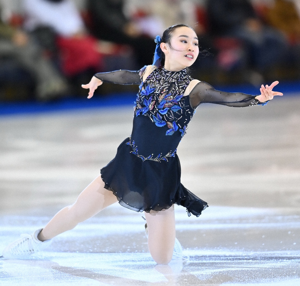 全国高校フィギュア 全日本jr女王 松生が暫定首位 女子spは23日まで実施 スポニチ Sponichi Annex スポーツ