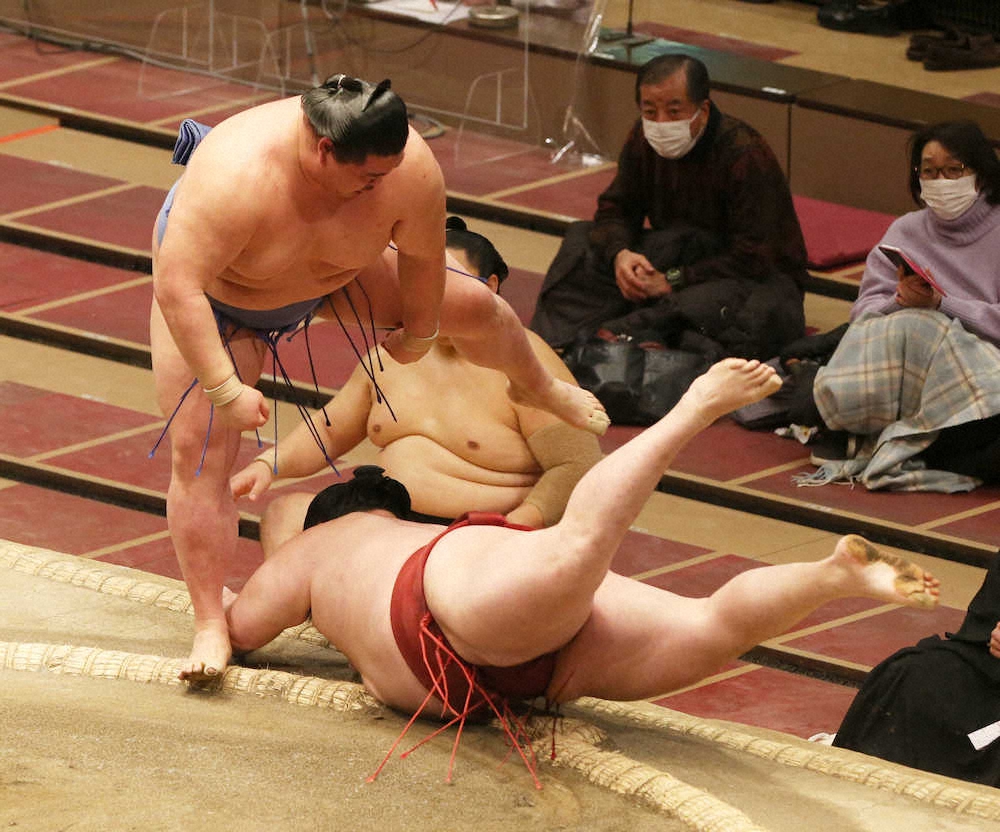 【画像・写真】正代、優勝争いトップ2敗守った　物言いついた3番全て制し「ついている気がする」