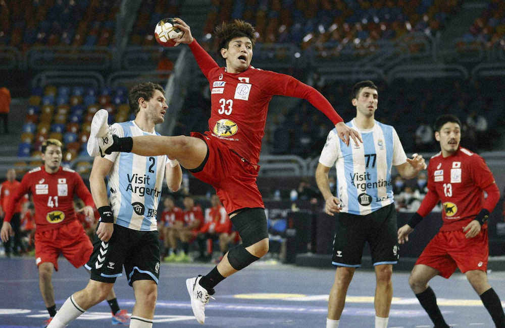 【画像・写真】ハンド男子日本代表、アルゼンチンに敗れ8強逃す　土井「相手の守りを崩せなかった」