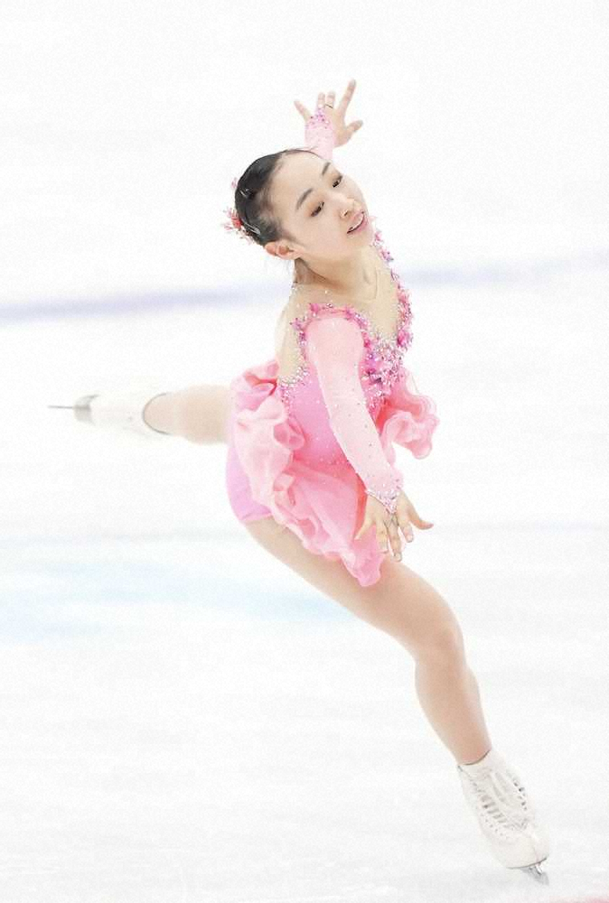 【画像・写真】松生理乃が個人、団体で2冠達成「結果を残せてうれしい」フィギュア全国高校選手権