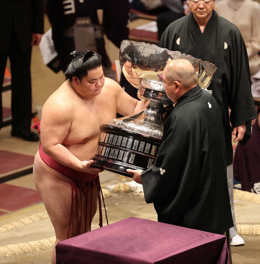 【画像・写真】大栄翔　出身埼玉に関東”大トリ”初の賜杯　優勝力士が出ていないのは1府10県に