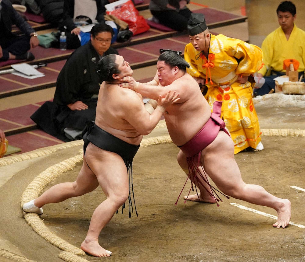 【画像・写真】初場所V・大栄翔、得意の突き押しさらに磨く!理想は名横綱・北勝海