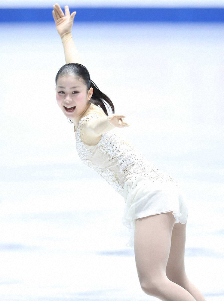 【画像・写真】吉岡詩果「まとめられた」SP59・96点　冬季国体少年女子