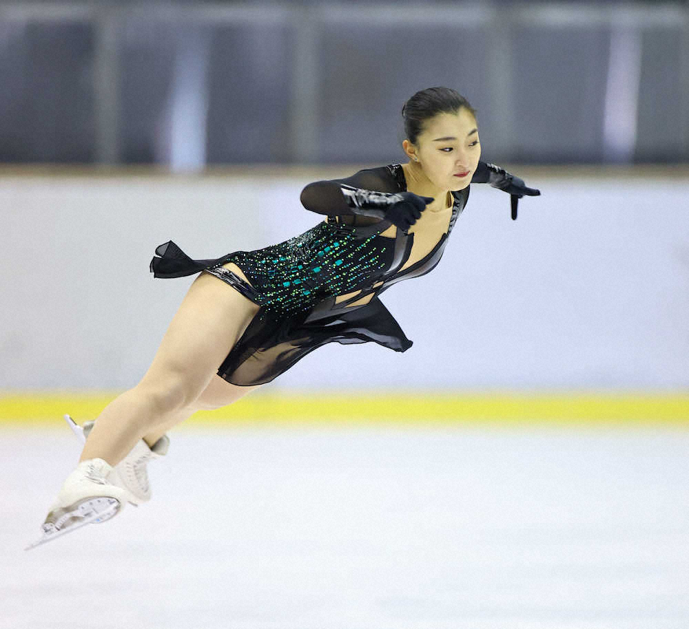 【画像・写真】坂本花織が成年女子2冠　2位に川畑和愛、3位は横井ゆは菜　冬季国体