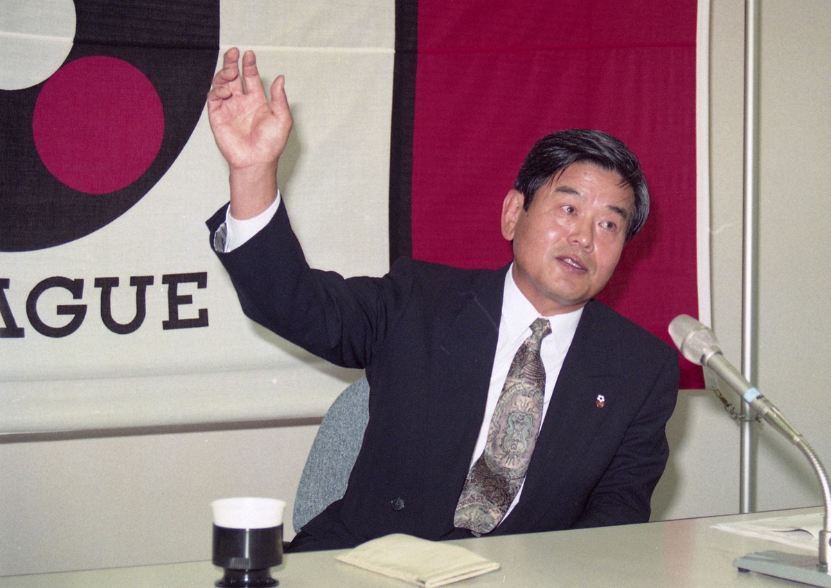91年、Jリーグ初代チェアマン就任した川淵三郎氏