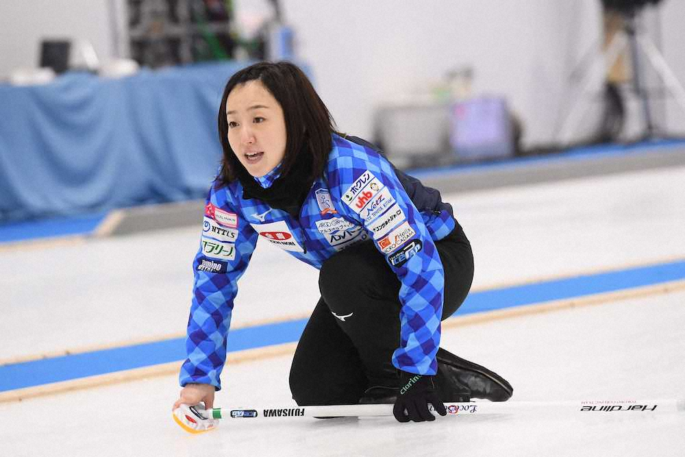 【画像・写真】ロコ・ソラーレ　“北京切符”に王手！藤沢、前半「混乱」も後半に本領発揮