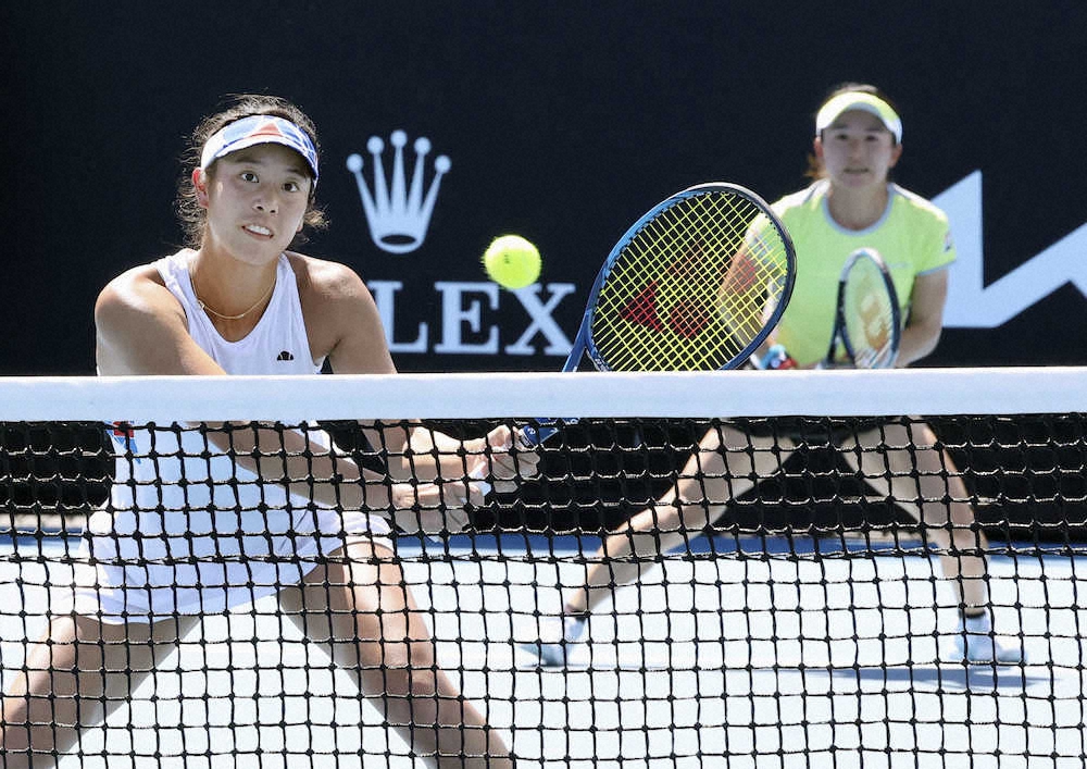 【画像・写真】青山、柴原組　女子複4強ならず「弱さ出た」「リスク負わないと勝てない」