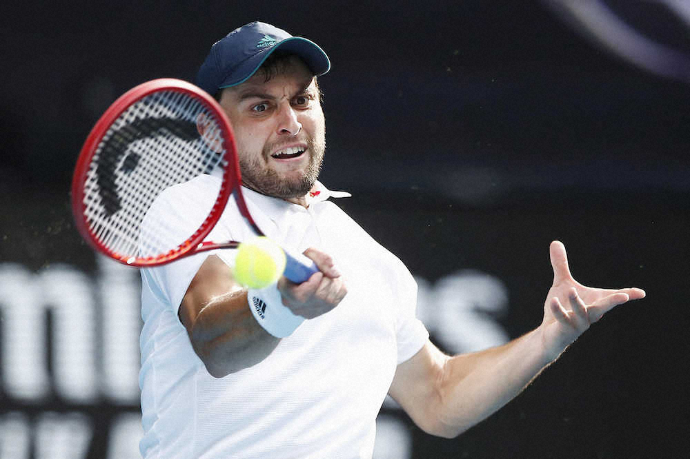 【画像・写真】カラツェフ　4大大会初出場で4強、初の偉業に「信じられない」