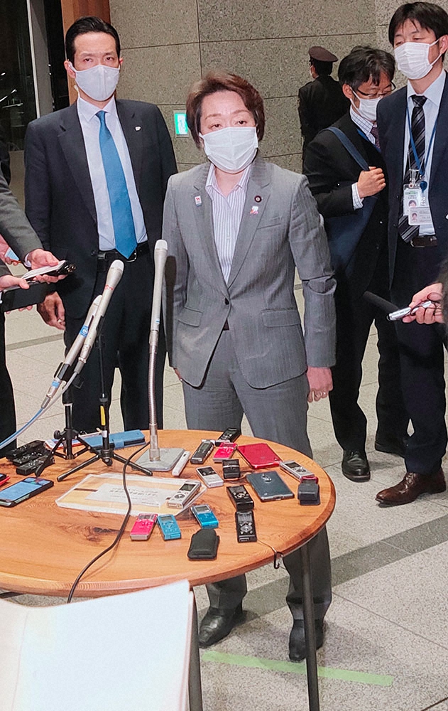 【画像・写真】組織委新会長候補の橋本聖子氏「申し上げることはない」