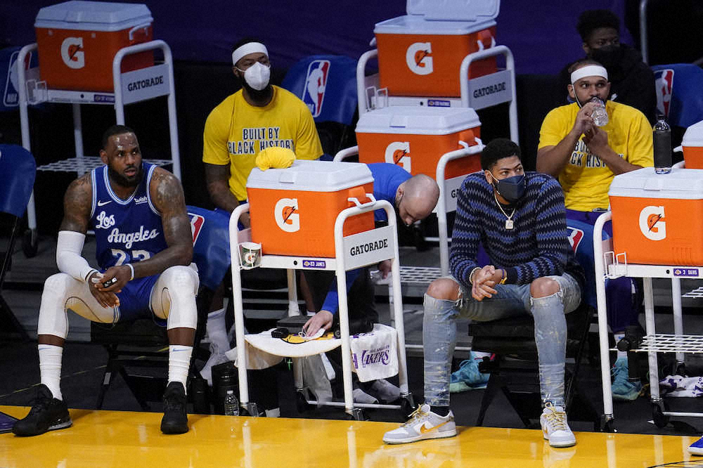 【画像・写真】レイカーズのジェームズが史上3人目の3万5000得点　シュルーダーはコロナの影響で欠場