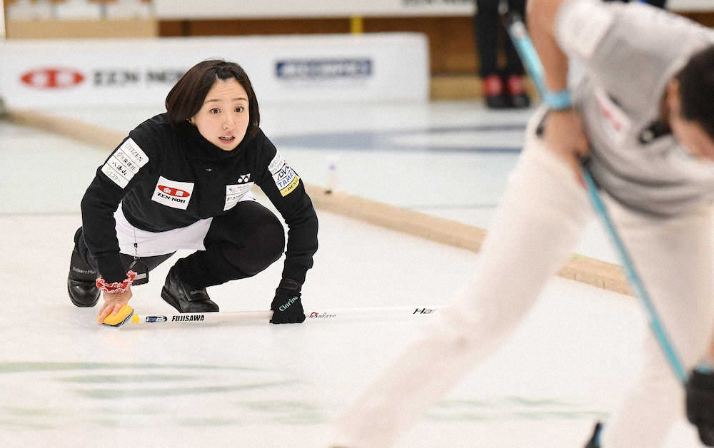 【画像・写真】藤沢五月「石1個分、足りなかった」“ロコ対決”敗れ混複で北京五輪出場ならず