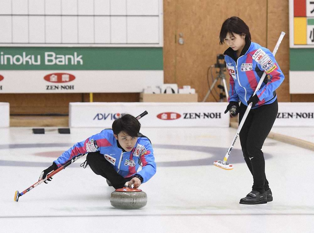 【画像・写真】吉田夕・松村組　序盤苦しむも昨年のリベンジ、接戦制し4強