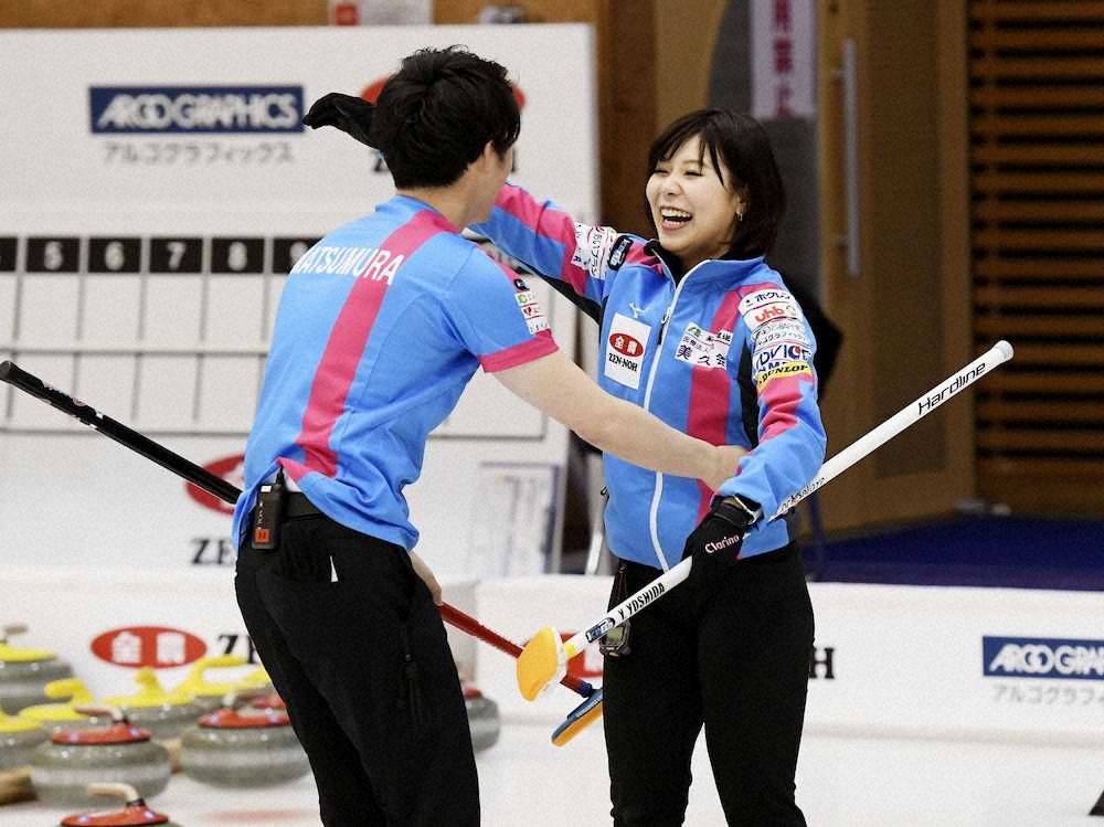 【画像・写真】松村雄・吉田夕組　兄妹対決制し初優勝　妹・千秋に雪辱「自分たちの成長が実感できた」
