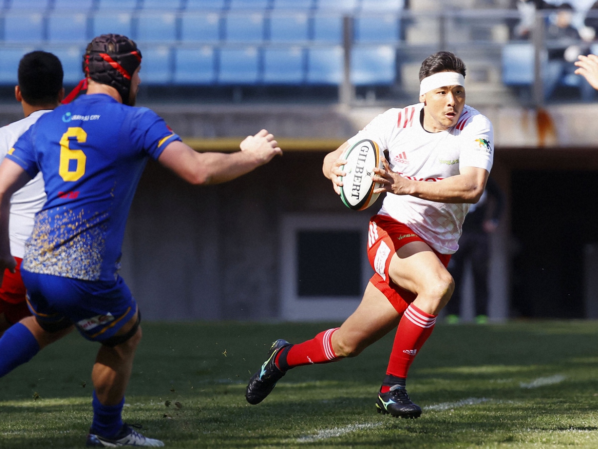 【画像・写真】トヨタ自動車、連勝　勝ち越しトライのWTB高橋汰が2戦連続MOM　今季初東北開催に燃えた