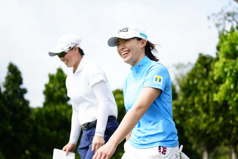 【画像・写真】21年初戦　賞金ランキング1位の笹生優花は53位発進　ダイキン・オーキッドL