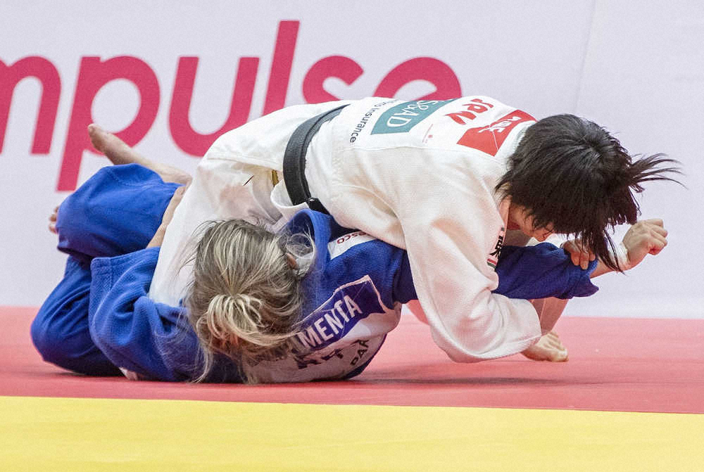 【画像・写真】阿部詩　女王の貫録V　378日ぶり実戦で決勝までオール一本勝ち